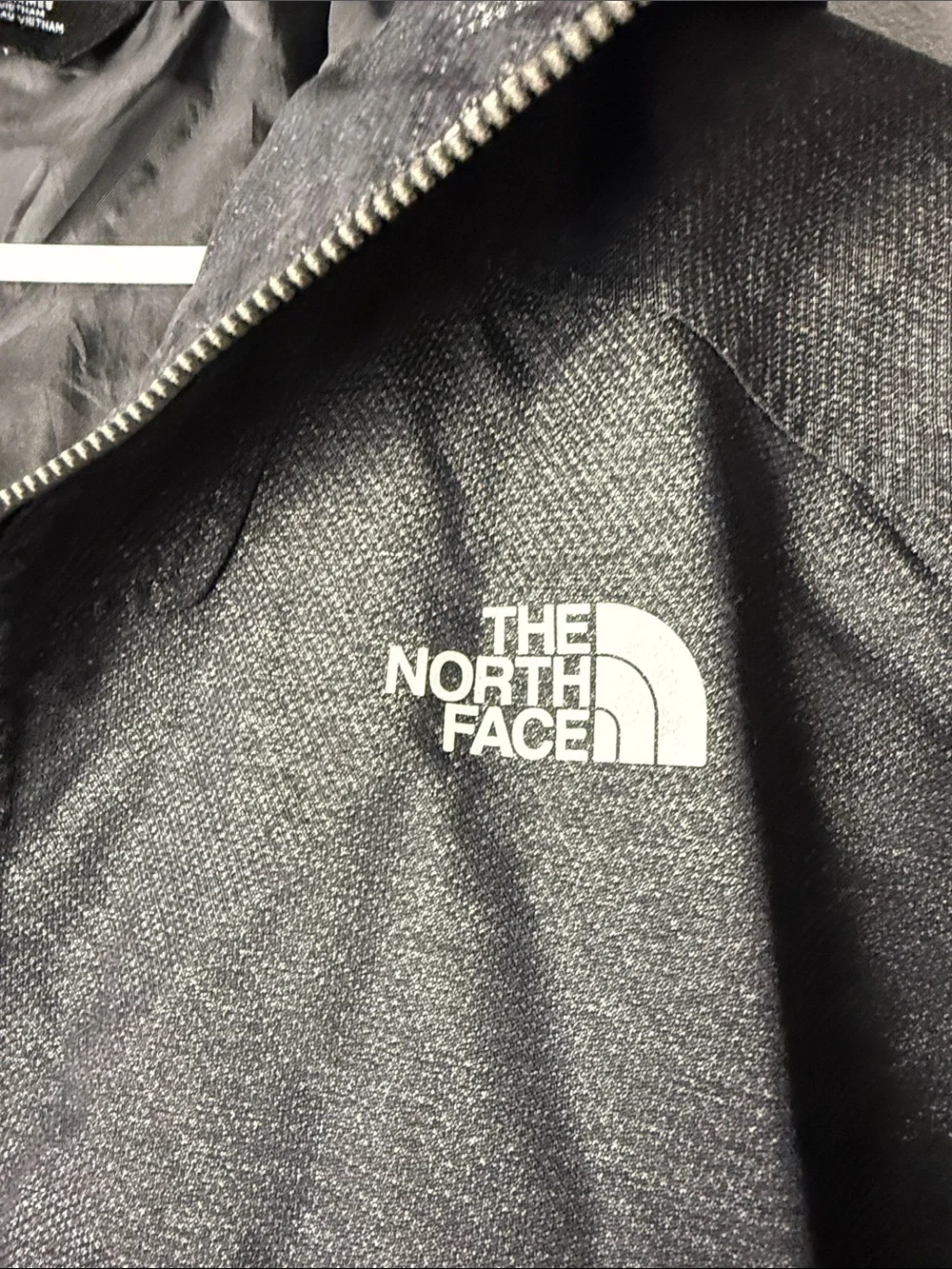 The North Face Men's Hooded Rain Jacket - Charcoal Millerton